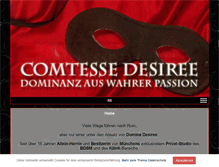 Tablet Screenshot of domina-muenchen.com